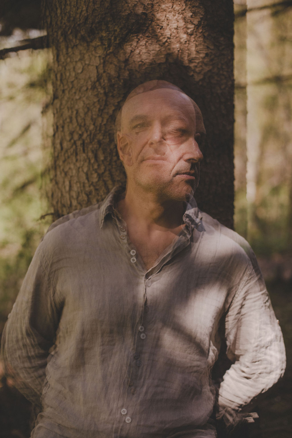Stephan Pfannschmidt im Wald